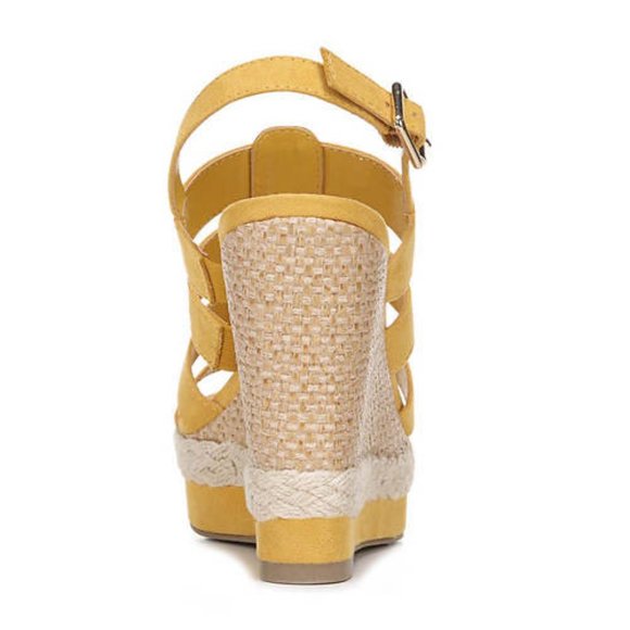 Fergalicious Violet Jute-Wrapped Platform Heels - Picture 6 of 6